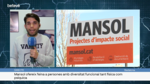 Reportatge sobre Mansol Projectes al programa Via 15 de La Xarxa