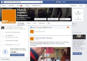 La Fundació ja és present a Facebook i Twitter