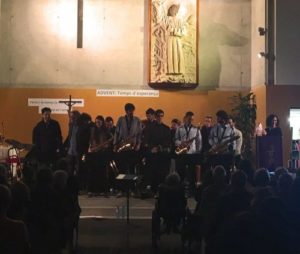 Més de 200 persones al Concert solidari amb la Big Band de Badalona