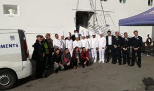 Donació d’aliments de Costa Cruceros a través del Banc dels Aliments