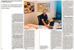 ”Abans acompanyàvem en la mort i ara acompanyem en la vida”: Catalunya Cristiana entrevista a Josep M. Lluch