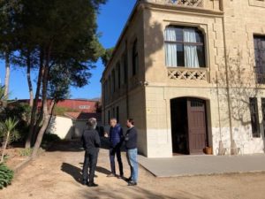 Josep Maria Forné, director general de Serveis Socials de la Generalitat, visita la Fundació