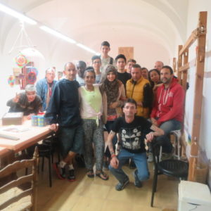 El Convent dels Franciscans rep la visita d’un grup d’alumnes de la Unitat d’Escolarització Compartida de la Bisbal