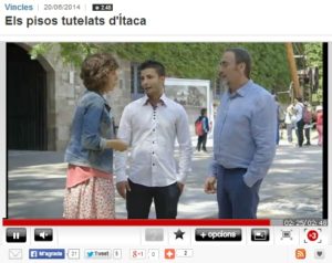 Itaca i la història de l’Alejandro i el Rafa, al programa Vincles de TV3
