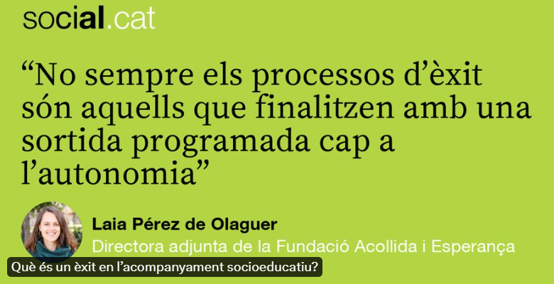 Article a Social.cat: Què és un èxit en l’acompanyament socioeducatiu?