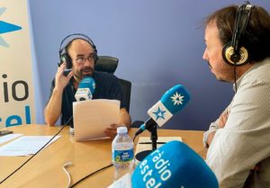 La Laia Pérez de Olaguer i el Fernando Díaz visiten el programa Àngels de Ràdio Estel