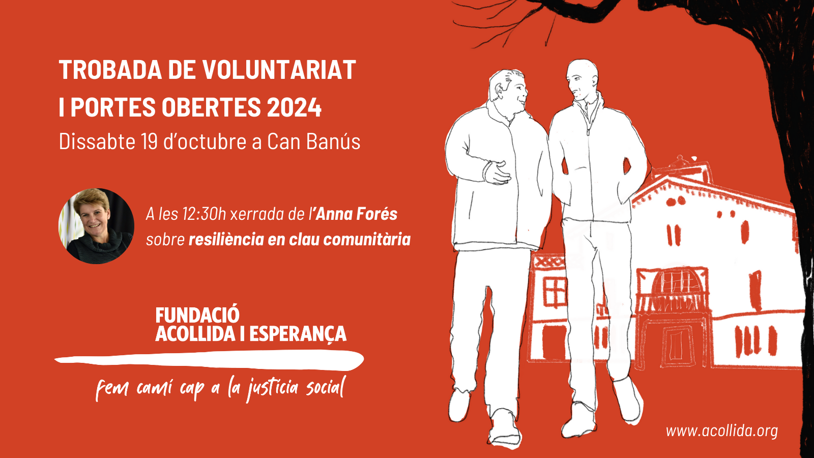 Inscriu-te a la Trobada de Voluntariat 2024 i portes obertes de Can Banús 