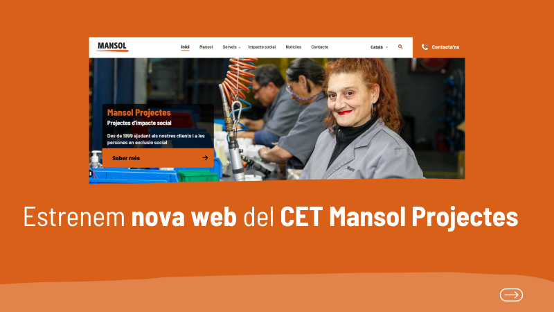 Nova web de Mansol Projectes 2025: més accessible i amb usabilitat millorada 