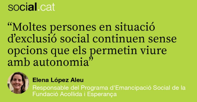 Opinió a Social.cat- Emancipa’t: acompanyant i potenciant l’autonomia personal