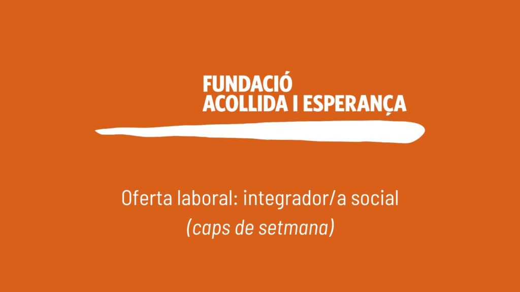 Oferta laboral integradora social a Can Banús, casa d'acollida de Badalona