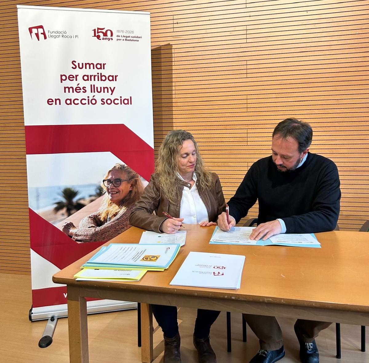 La Fundación Llegat Roca i Pi refuerza su compromiso social con Acollida i Esperança