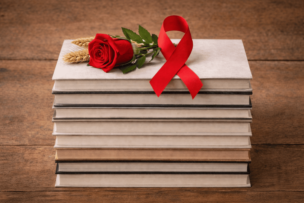 libros de vih/sida para sant jordi