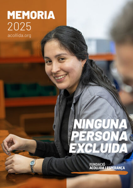 Memoria 2025 Fundación Acollida i Esperança