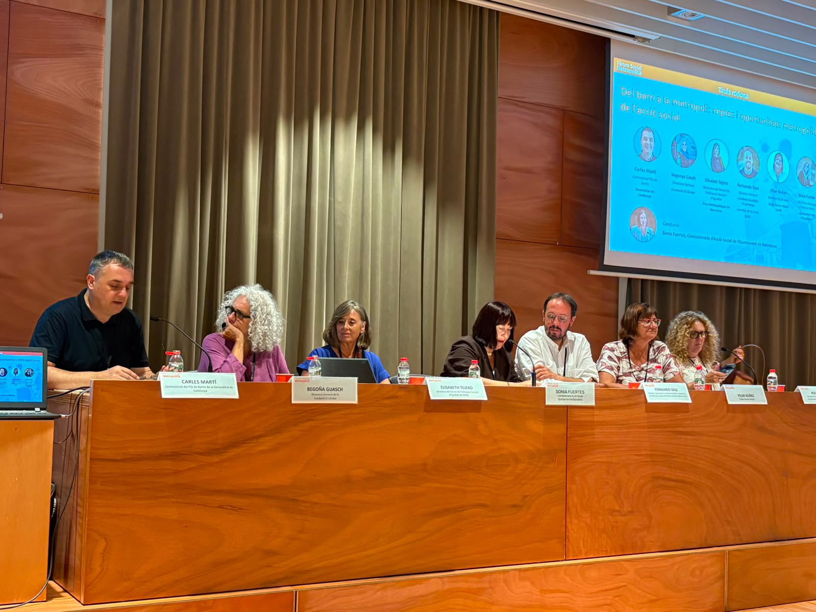 Fernando Díaz participa en la V Jornada del Foro Social Metropolitano para abordar los retos de la cohesión social